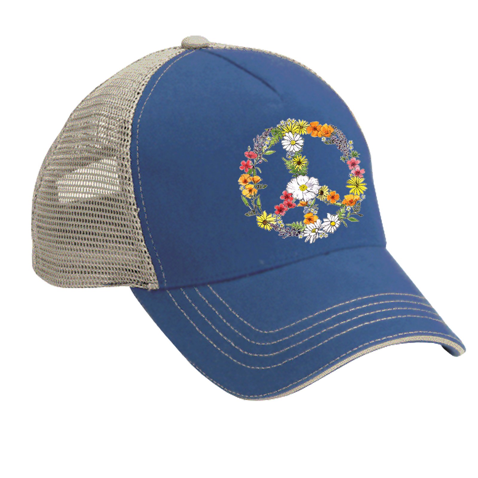 BTSXDM4 ミニオンコラボ　PEACE SIGN TRUCKER HAT Opry x Little Bird Trucking How-Dee Hat - OpryShop